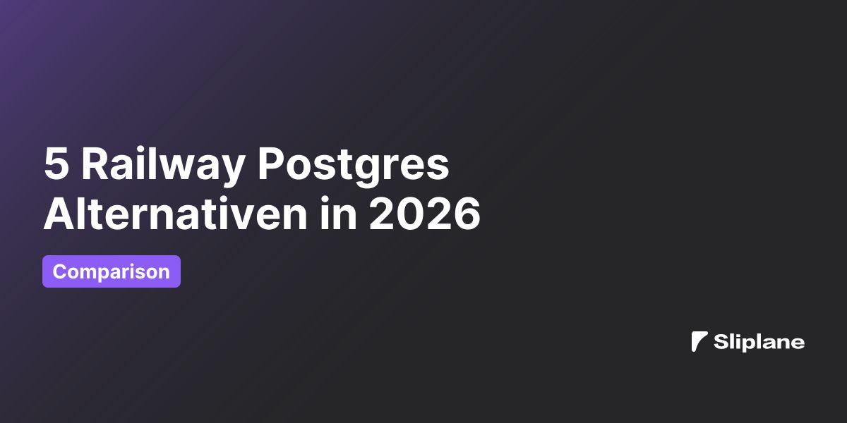 5 Railway Postgres Alternativen in 2026